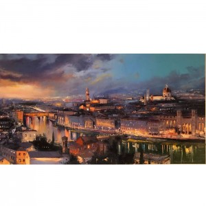 Florence en panoramique - 16"x30"
